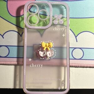 iPhone 13 Pro cute purple oriental case